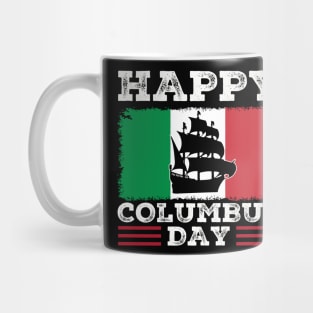 Happy Columbus Day Italian American 1492 Mug